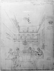 Ein Londoner Spirituosengeschäft, 1839